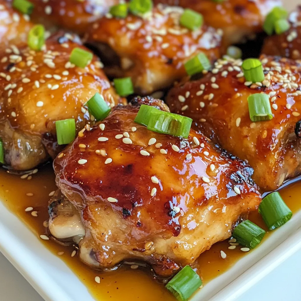 Honey Garlic Chicken Thighs Flavorful and Simple Meal