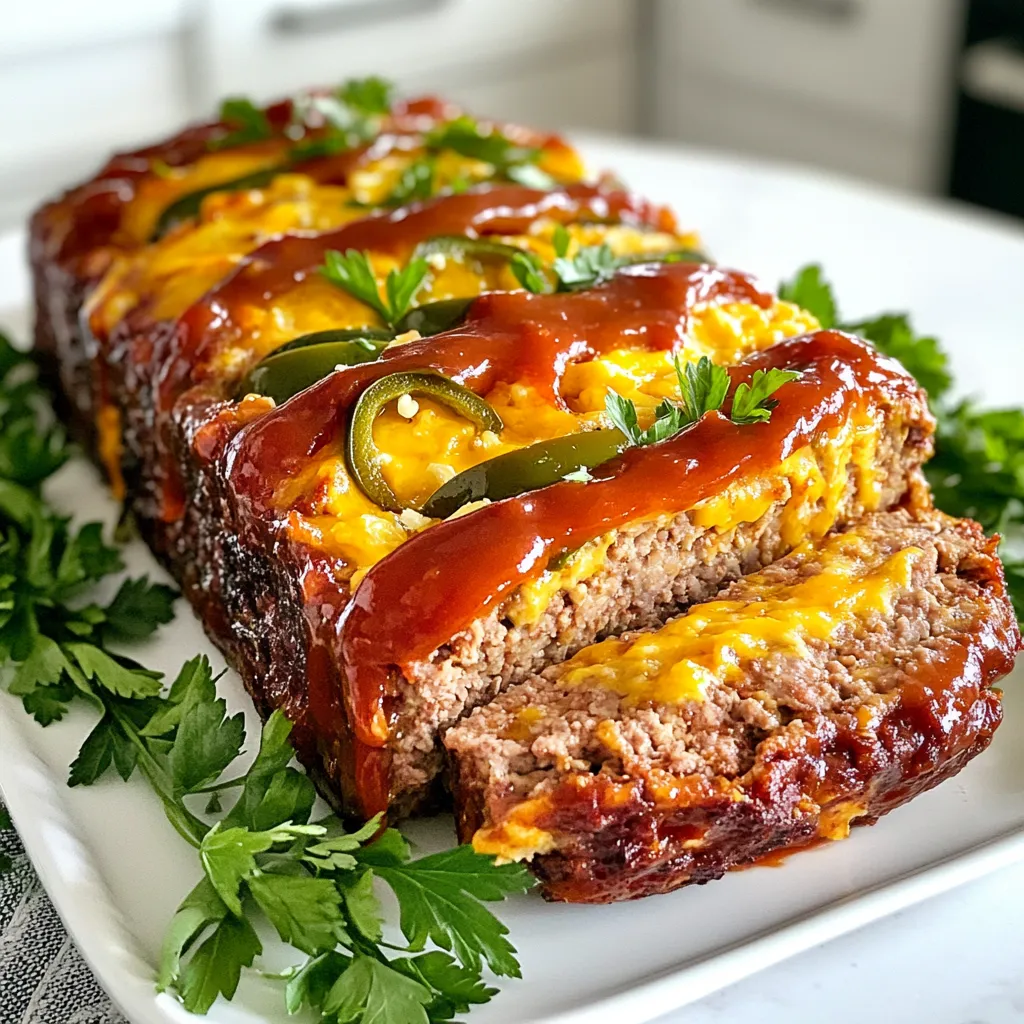 Jalapeno Popper Meatloaf Tasty and Simple Recipe