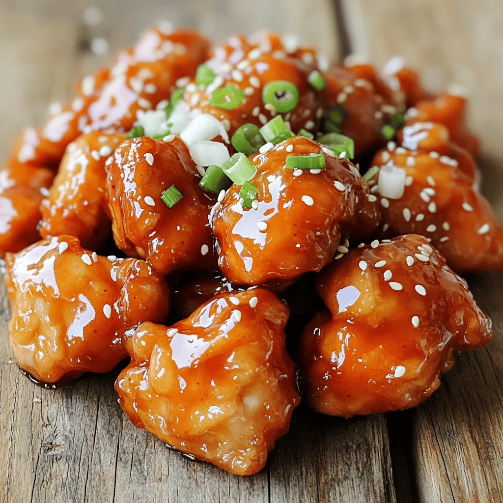 Honey Sriracha Chicken Bold and Savory Delight