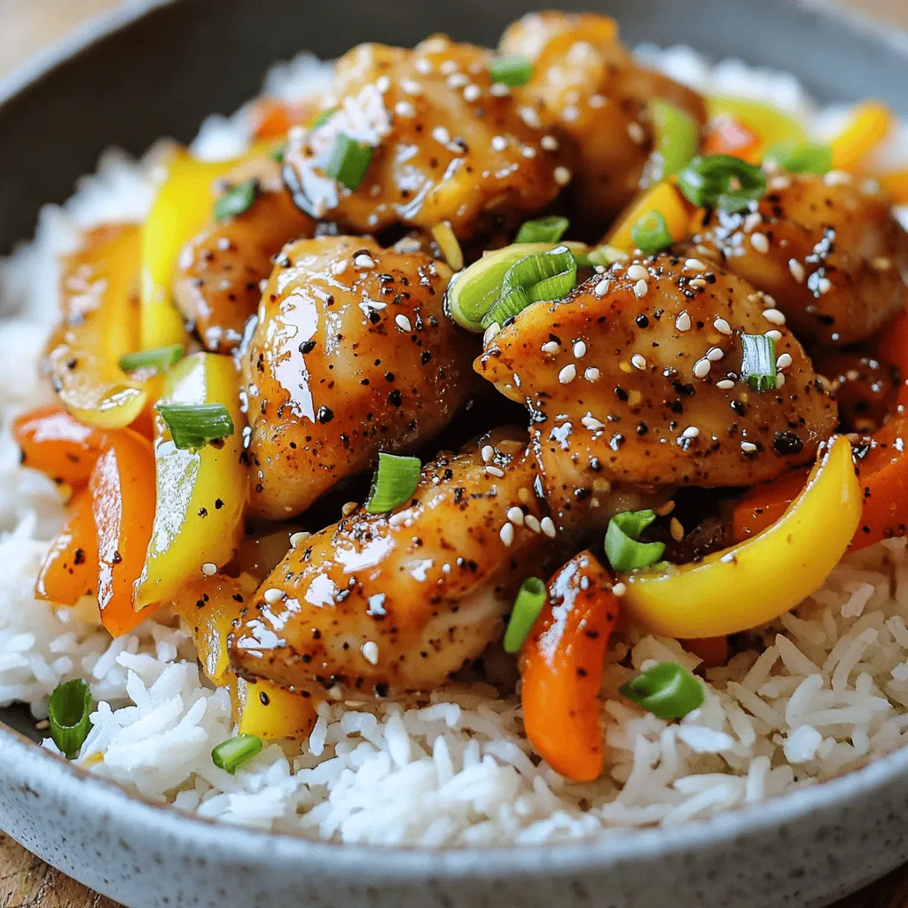 Black Pepper Chicken Flavorful and Easy Dinner Recipe