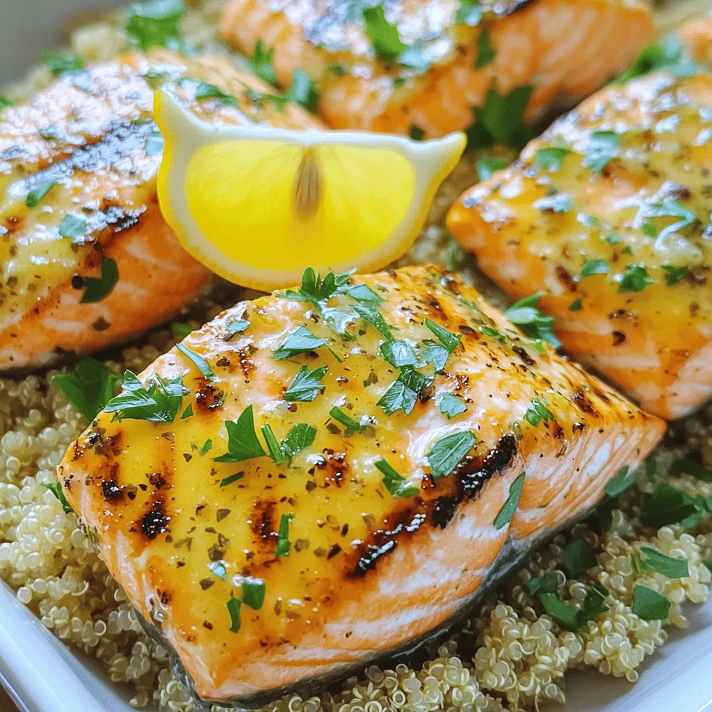 Lemon Grilled Salmon Savory and Simple Recipe