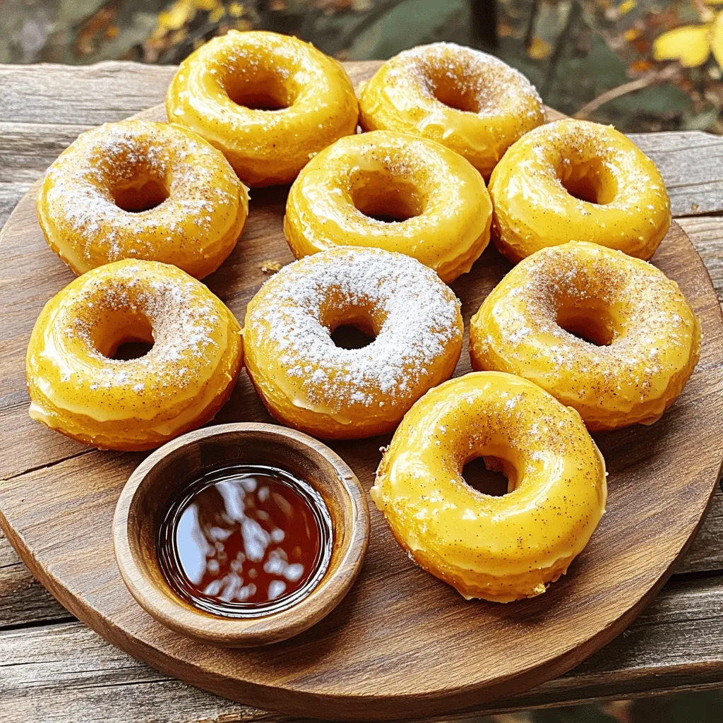 Pumpkin Spice Baked Donuts Irresistible Fall Treat