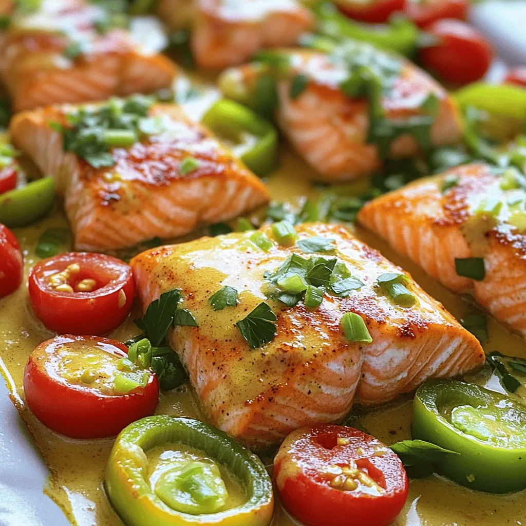 Cajun Salmon and Shrimp Flavorful Dinner Delight