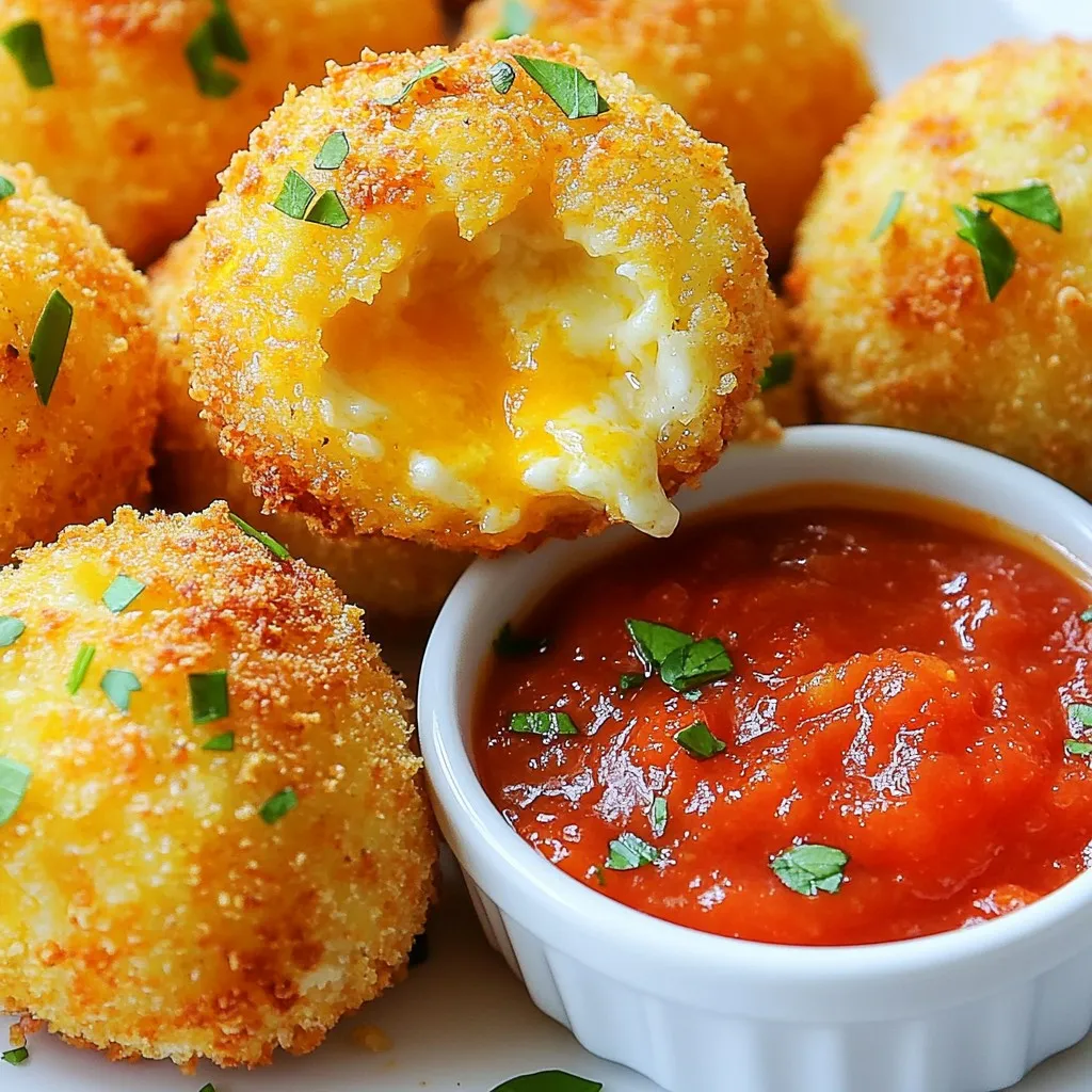 Easy Baked Arancini Delightful Golden Rice Balls