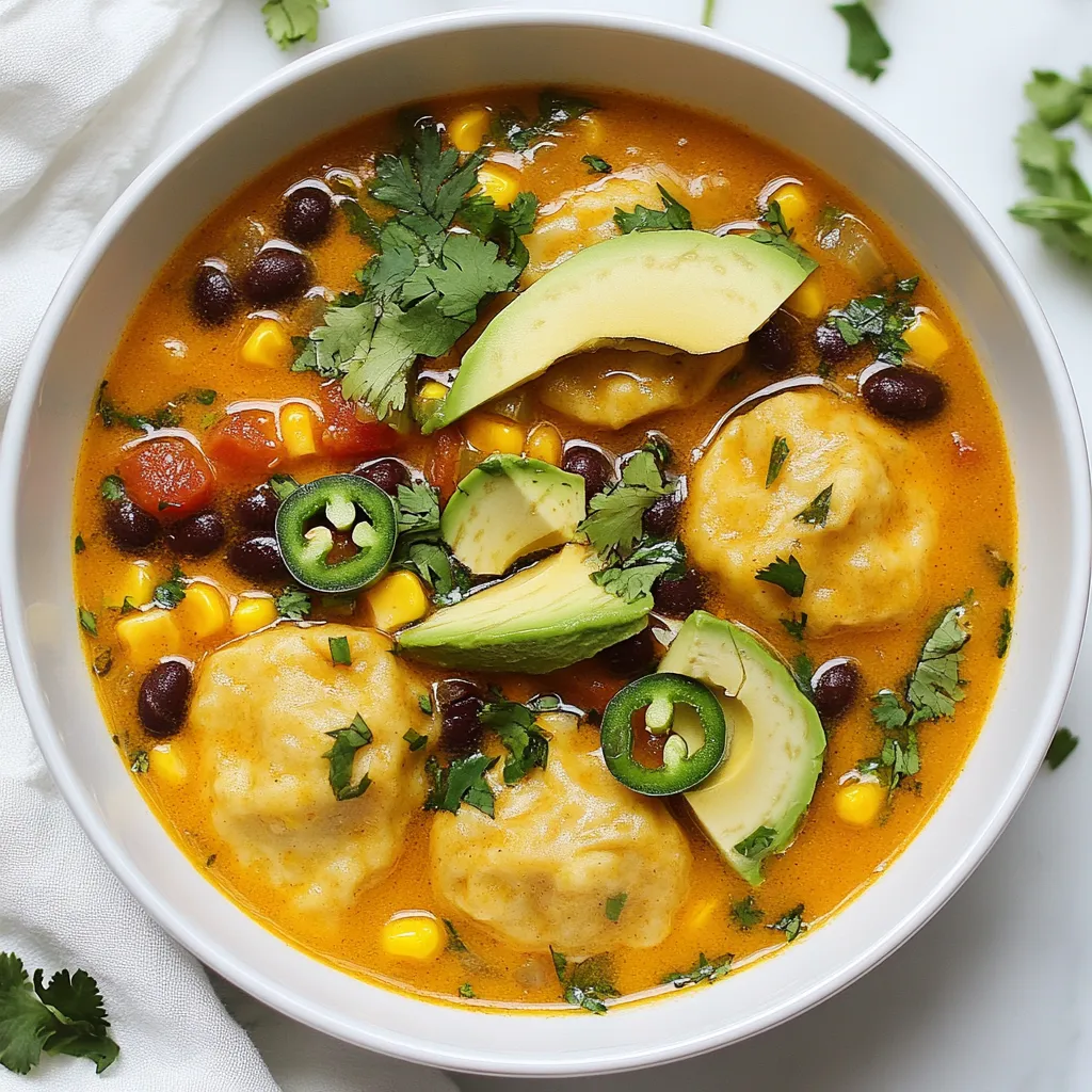 Tamale Dumpling Soup Flavorful and Cozy Meal