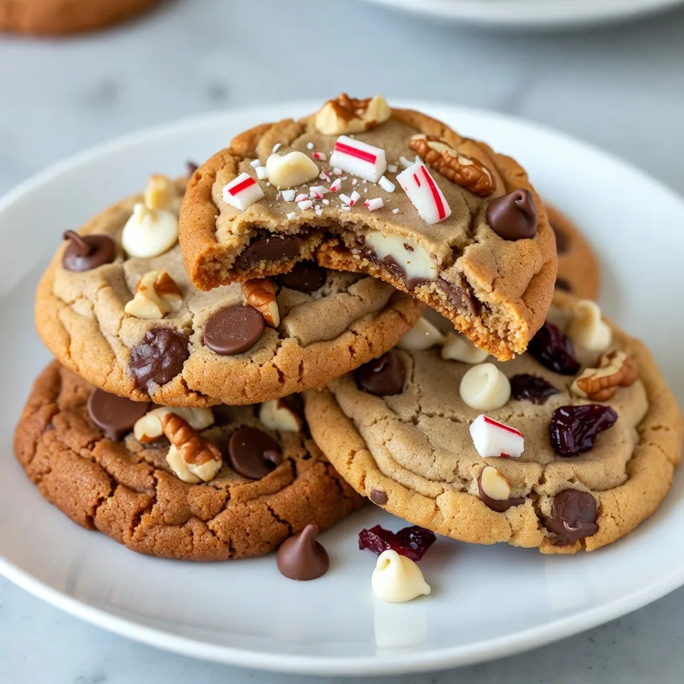 Christmas Kitchen Sink Cookies Festive and Fun Treat