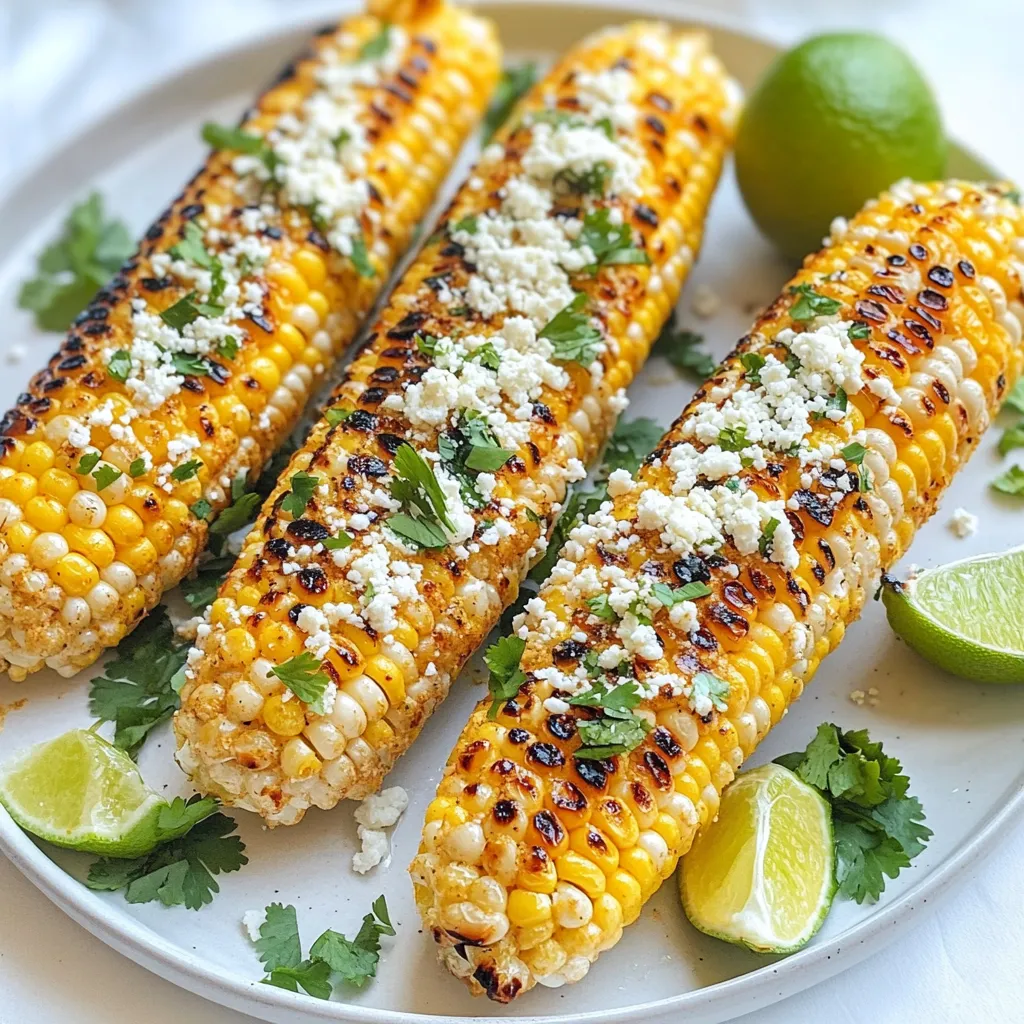 Cajun Street Corn on the Cob Flavorful Summer Delight