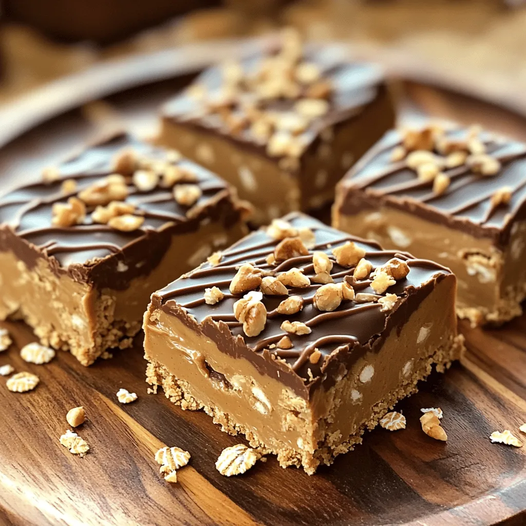 No-Bake Peanut Butter Bars Simple and Tasty Treat
