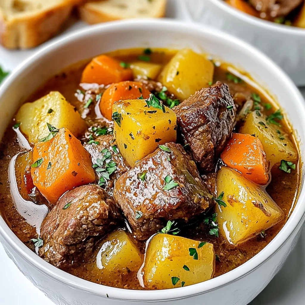 Instant Pot Beef Stew Hearty and Flavorful Meal