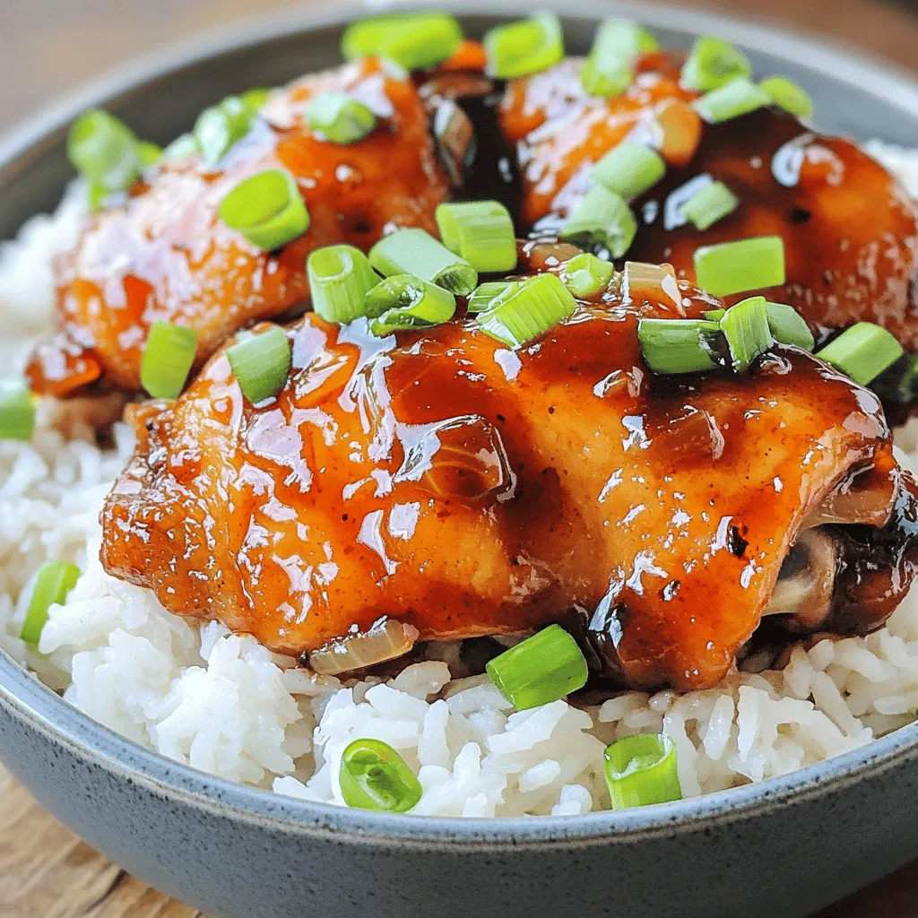 Slow Cooker Bourbon Chicken Savory and Simple Recipe
