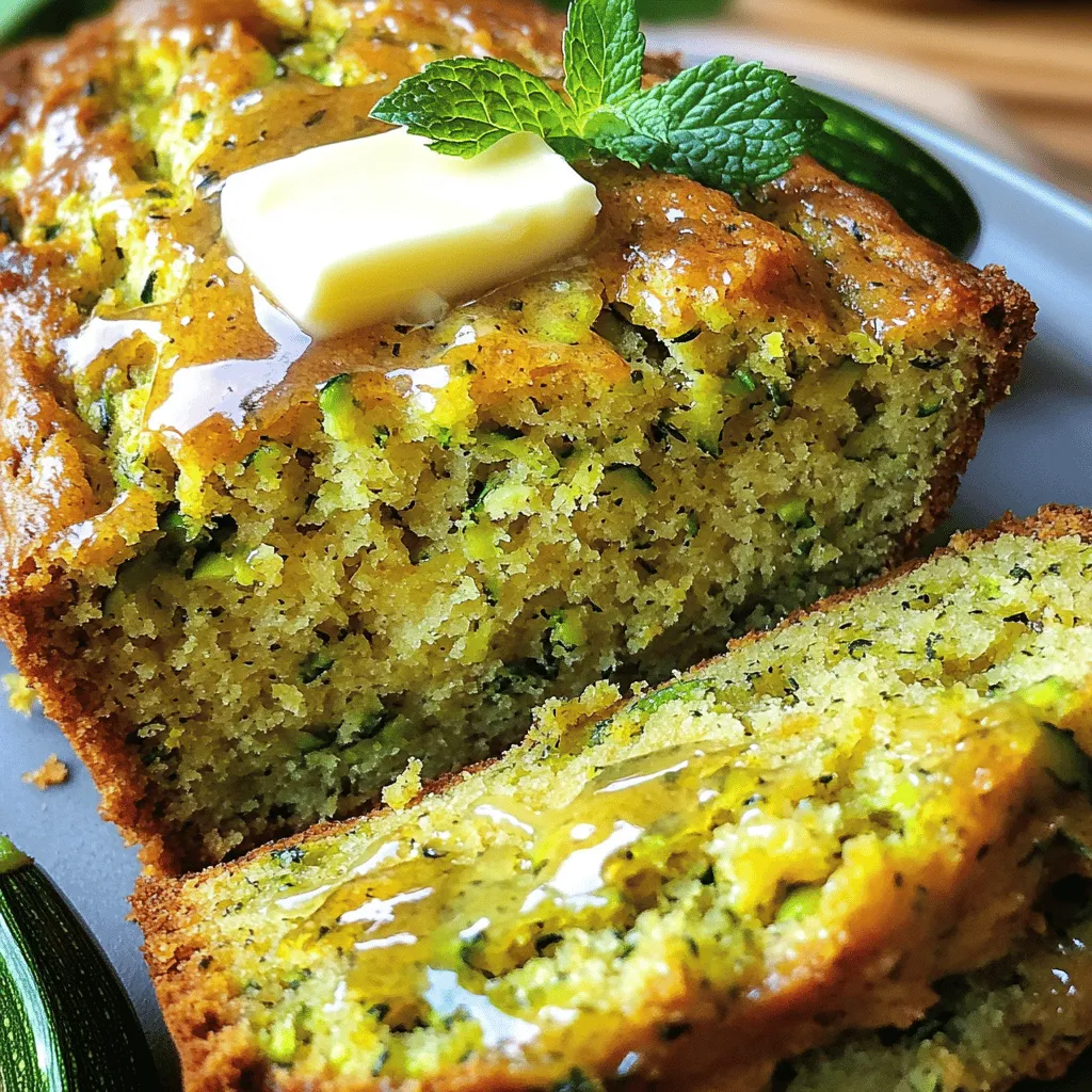 Ingredient Zucchini Bread Delightful and Simple Recipe