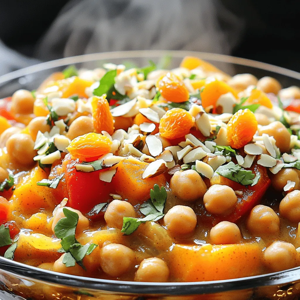 Slow Cooker Moroccan Chickpea Tagine Flavor Boost