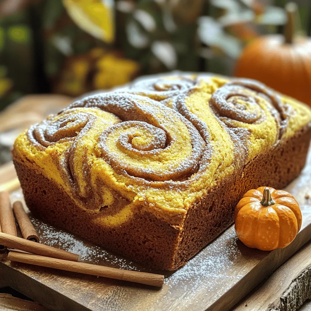 Cinnamon Swirl Pumpkin Bread Easy and Delicious Recipe