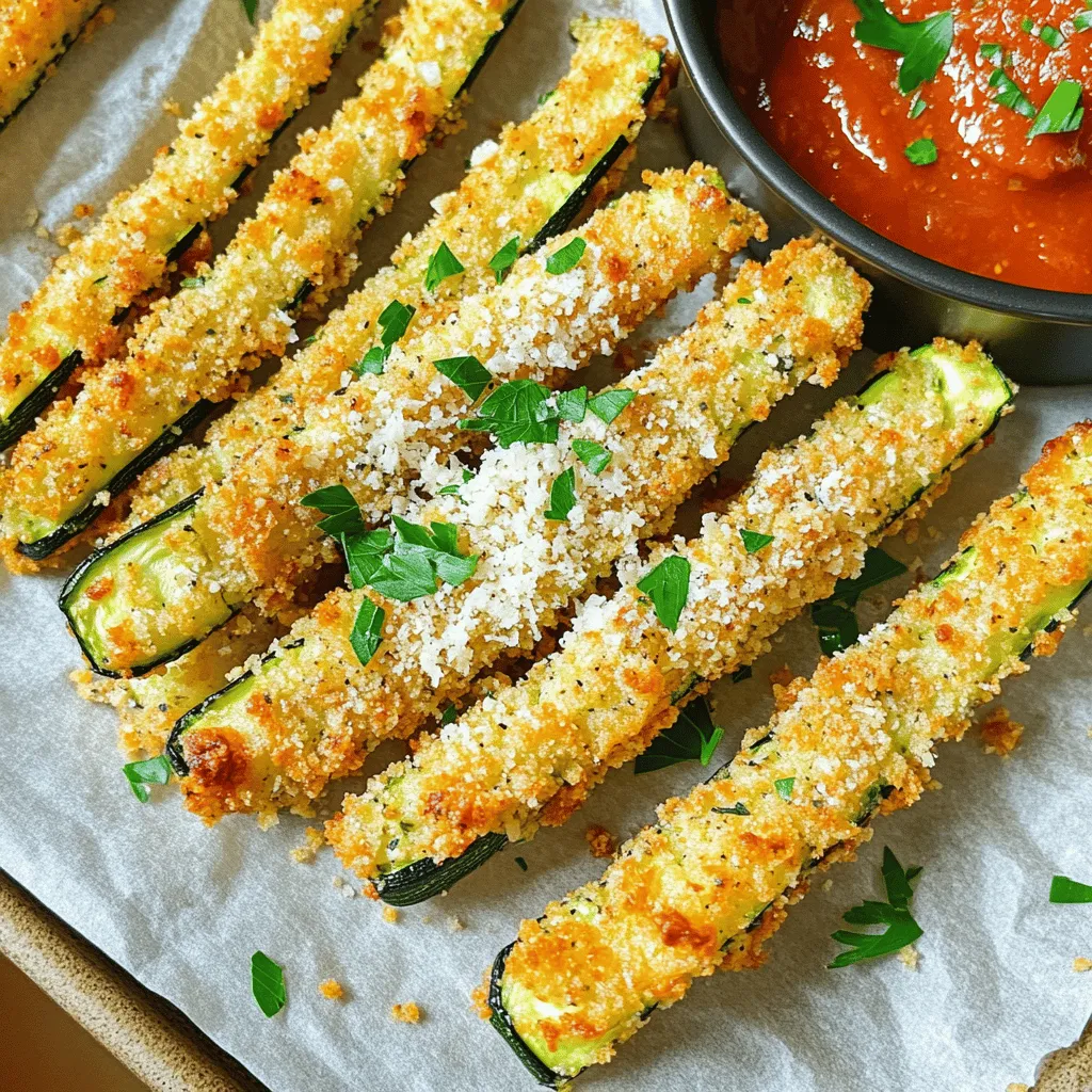 Air Fryer Parmesan Zucchini Fries Crispy Delight