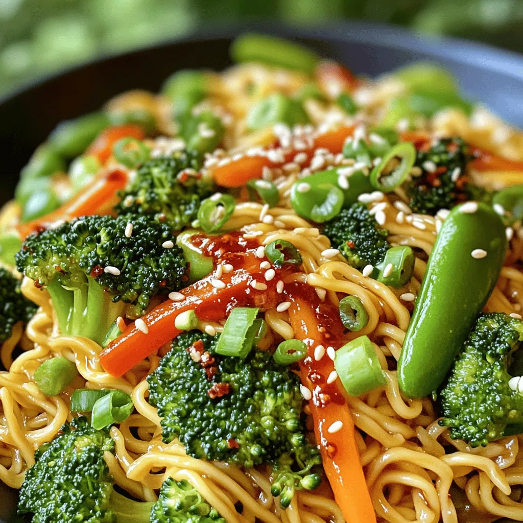 Chili Crisp Ramen Stir Fry Flavorful Weeknight Meal