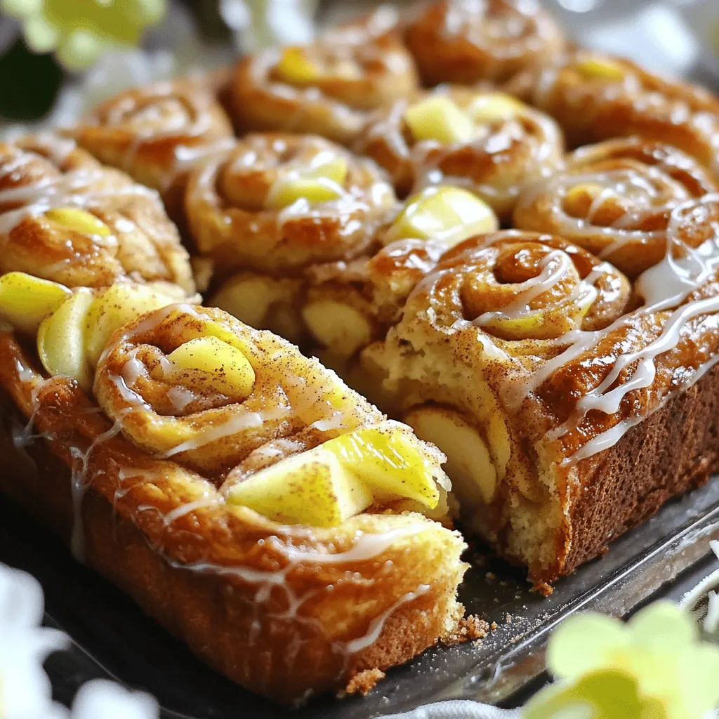 Cinnamon Roll Apple Fritter Bread Recipe Delight
