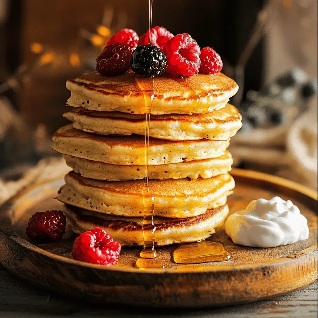 High-Protein Cottage Cheese Pancakes Easy Recipe