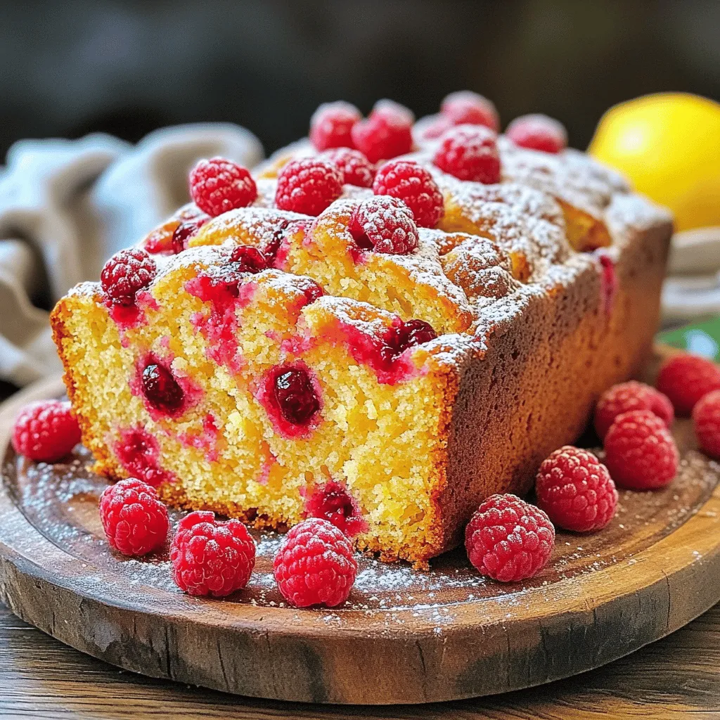 Raspberry Lemon Loaf Flavorful and Easy Recipe Guide