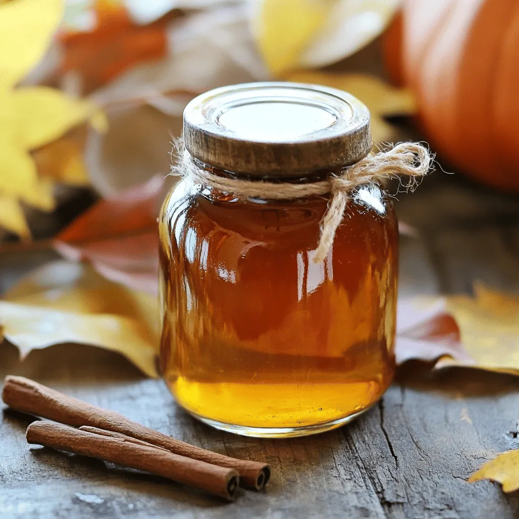 Homemade Pumpkin Spice Syrup Rich and Flavorful Recipe