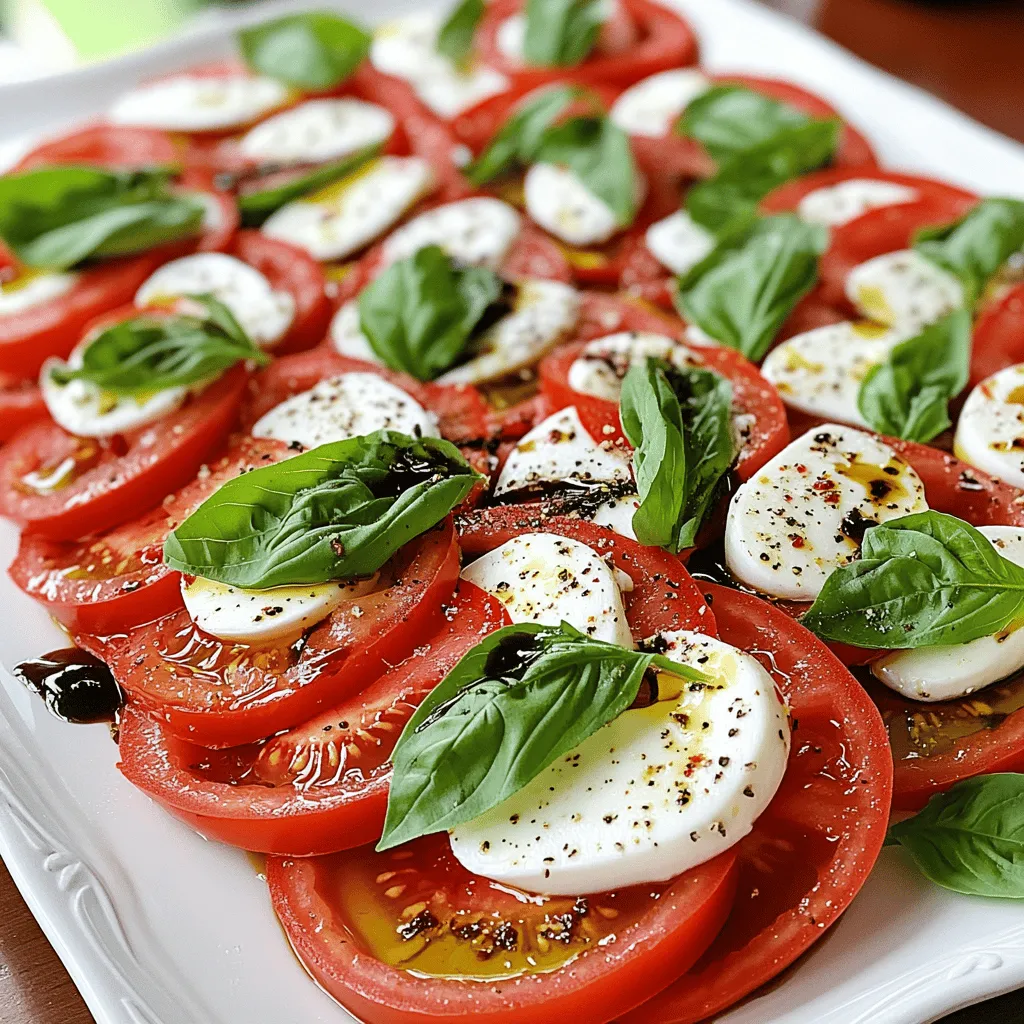 Easy Caprese Salad Fresh and Flavorful Delight
