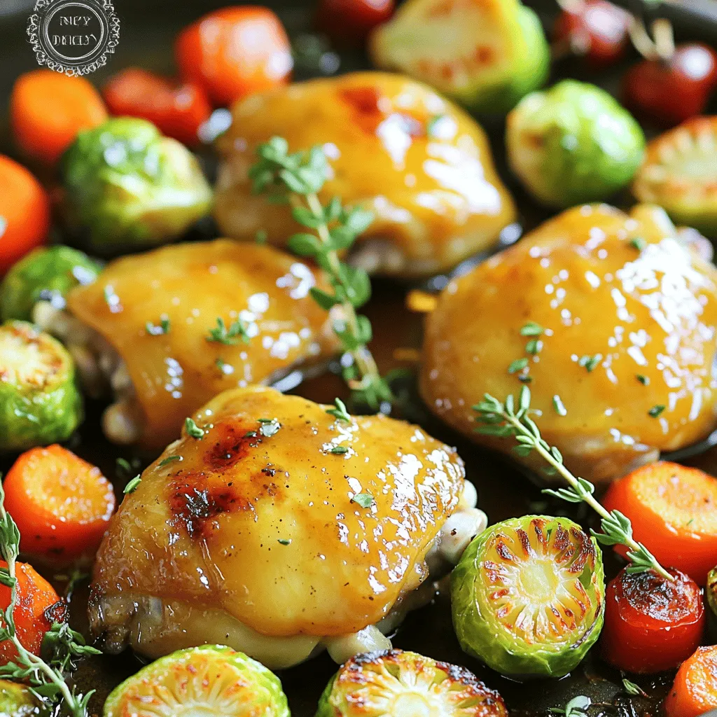 One-Pan Maple Dijon Chicken Veggies Flavorful Feast
