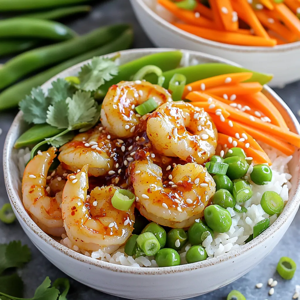 Minute Chili Crisp Garlic Shrimp Bowls Flavor Boost