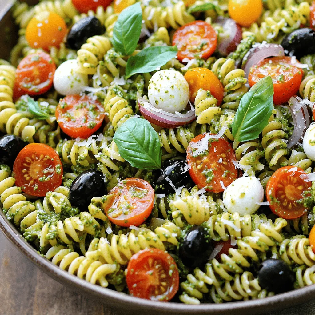 Pesto Pasta Salad Fresh and Flavorful Delight