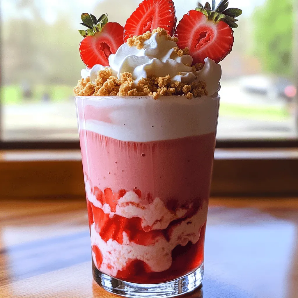 Savory Strawberry Cheesecake Frappuccino Recipe