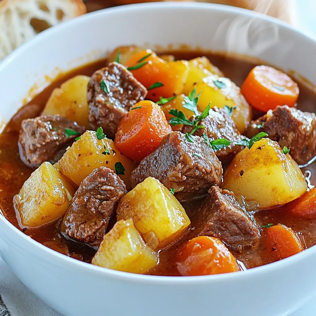 Instant Pot Beef Stew Savory and Hearty Recipe
