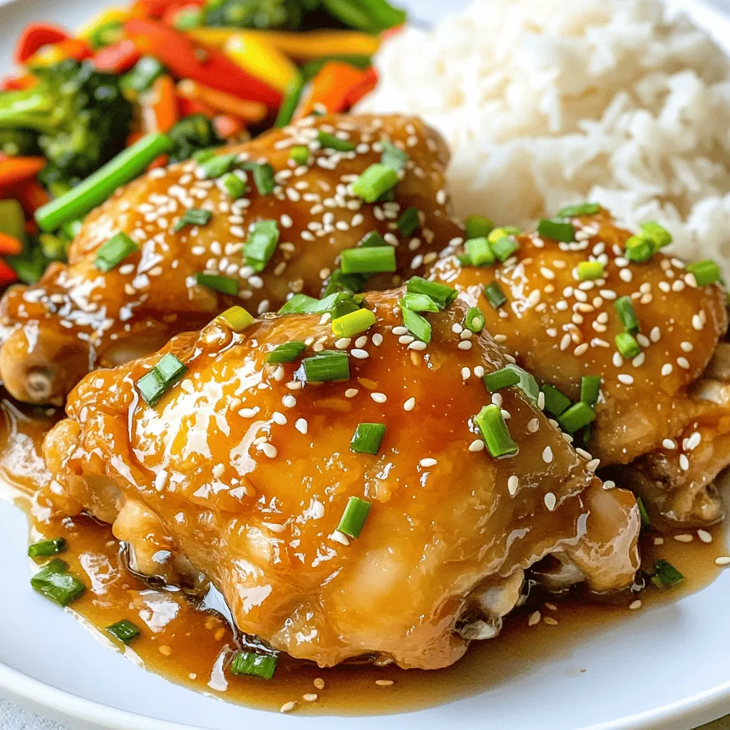Easy Honey Garlic Chicken Flavorful and Simple Meal