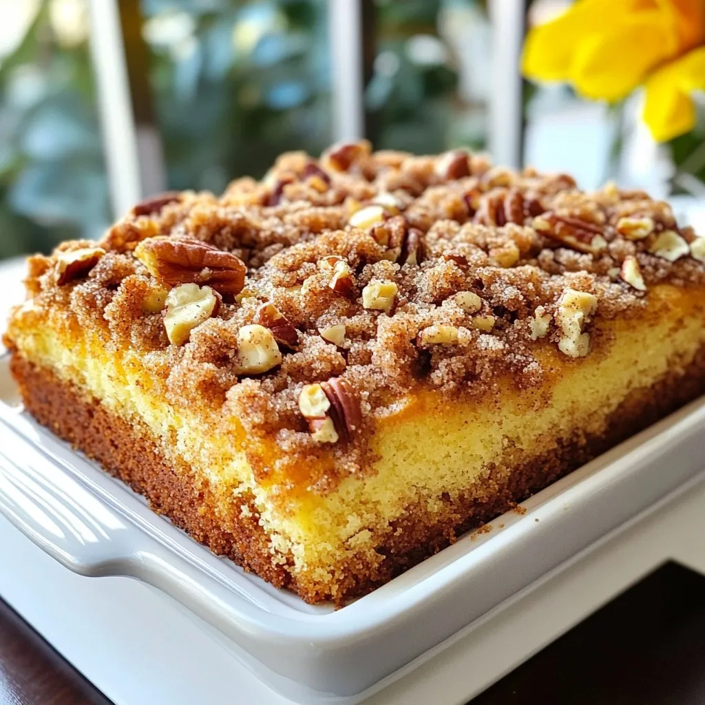 Cinnamon Streusel Coffee Cake Scrumptious Bake Guide