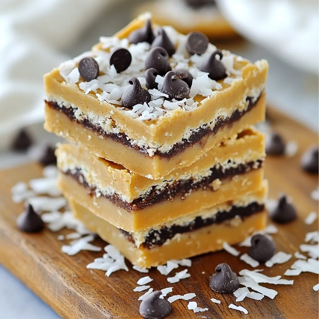 No Bake Peanut Butter Bars Easy and Healthy Snack