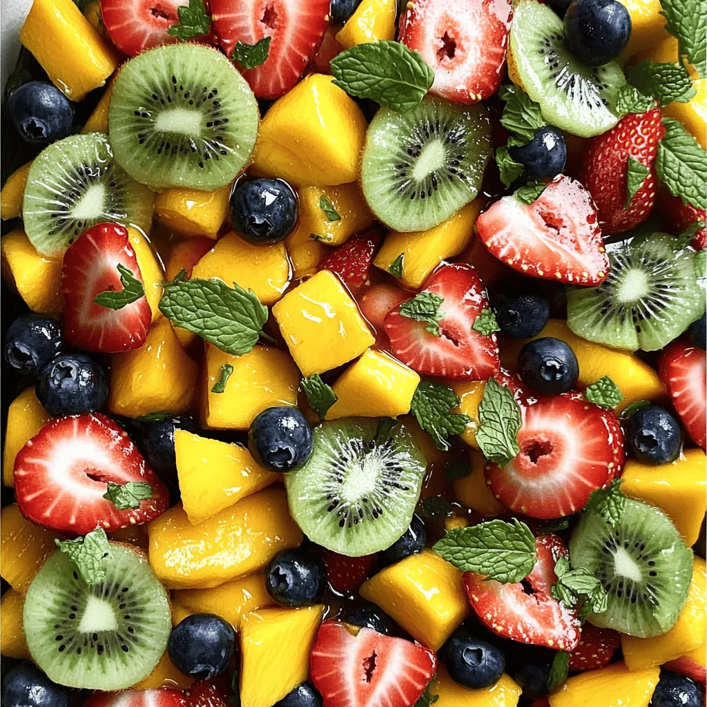 Secret Ingredient Fruit Salad Refreshing and Easy Treat