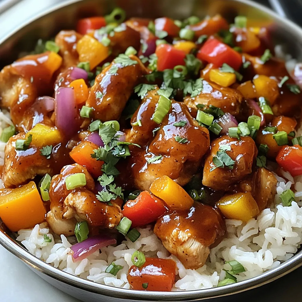 Honey BBQ Chicken and Rice Skillet Easy Weeknight Meal