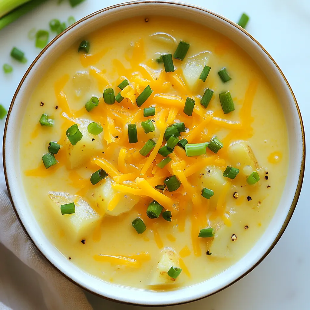 Copycat Outback Potato Soup Comforting and Creamy Dish