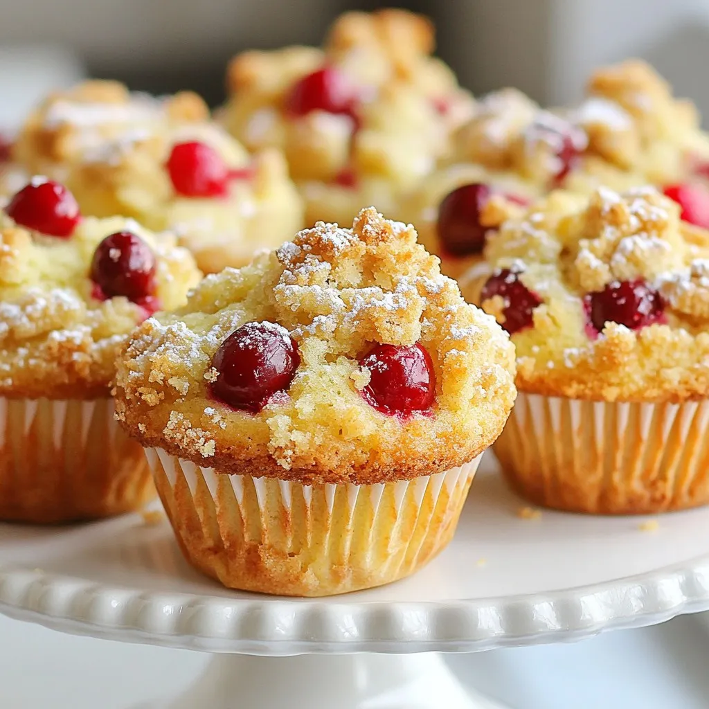 Cranberry Orange Crumb Muffins Deliciously Easy Recipe
