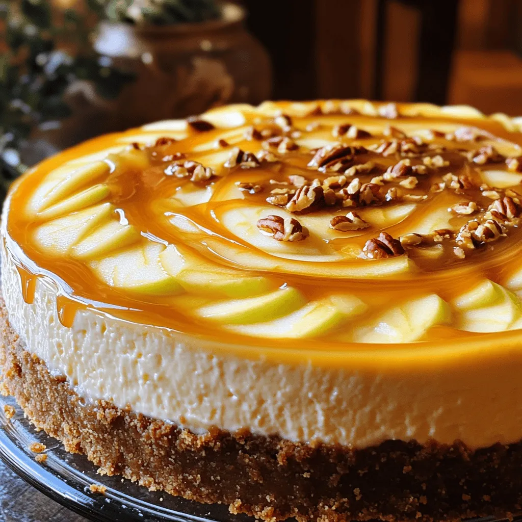 Caramel Apple Cheesecake Rich and Creamy Dessert Delight