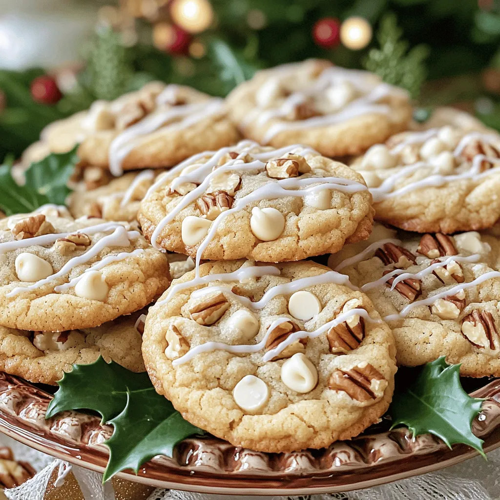 White Chocolate Maple Christmas Cookies Delight