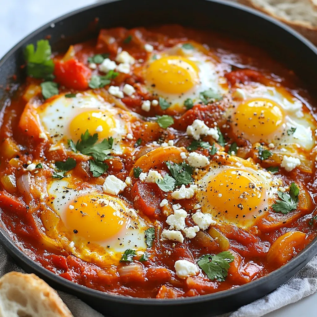 Spiced Tomato Shakshuka for a Flavorful Breakfast