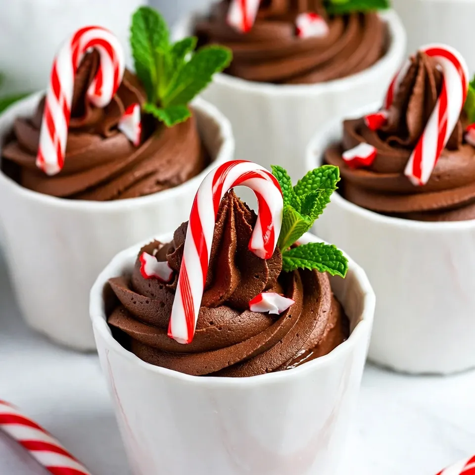 Christmas Chocolate Mousse Cups Festive and Delicious