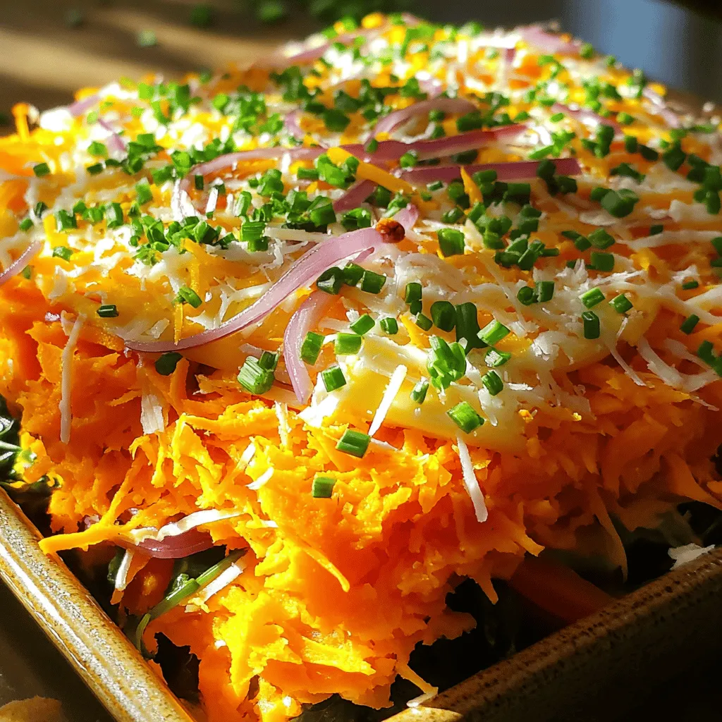 Savory Sweet Potato Egg Casserole for Breakfast Delight