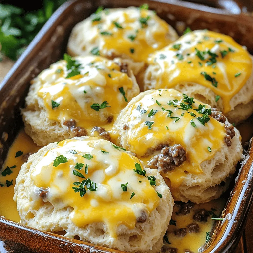 Savory Beef and Cheese Butter Swim Biscuits Recipe