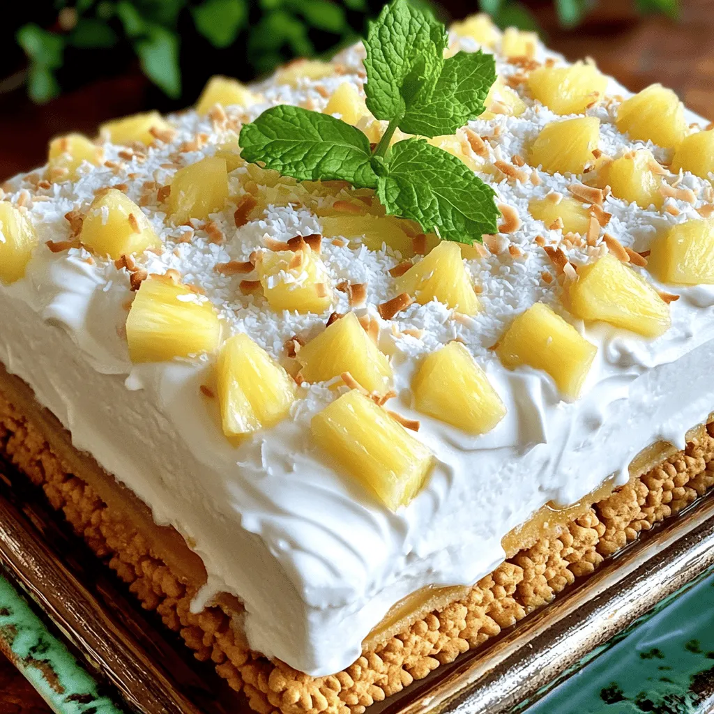 Coconut Icebox Cake Delightful and Easy Summer Treat