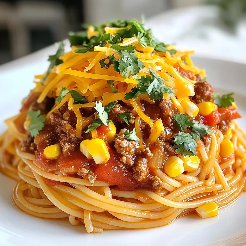 Cowboy Spaghetti Simple and Flavorful Dish Recipe