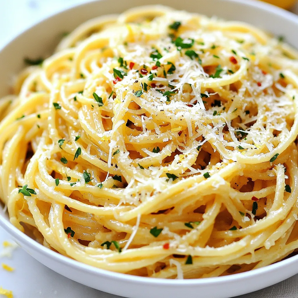 Garlic Parmesan Spaghetti Quick and Tasty Recipe
