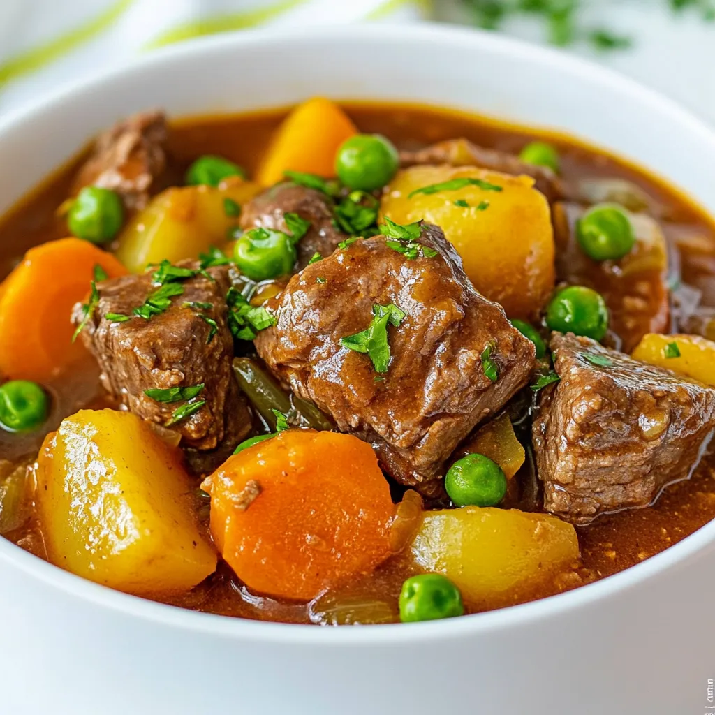 Instant Pot Beef Stew Hearty and Simple Recipe