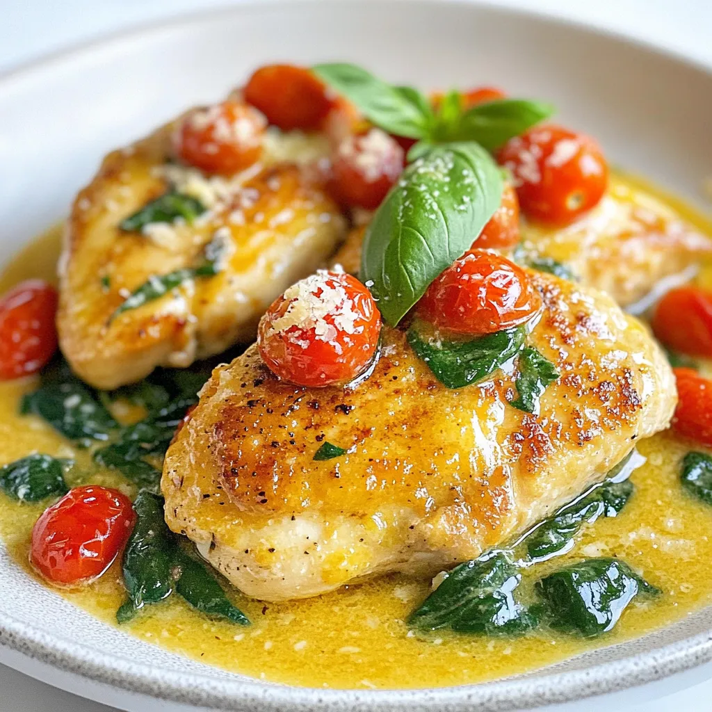 Creamy Tuscan Garlic Chicken Flavorful Dinner Delight