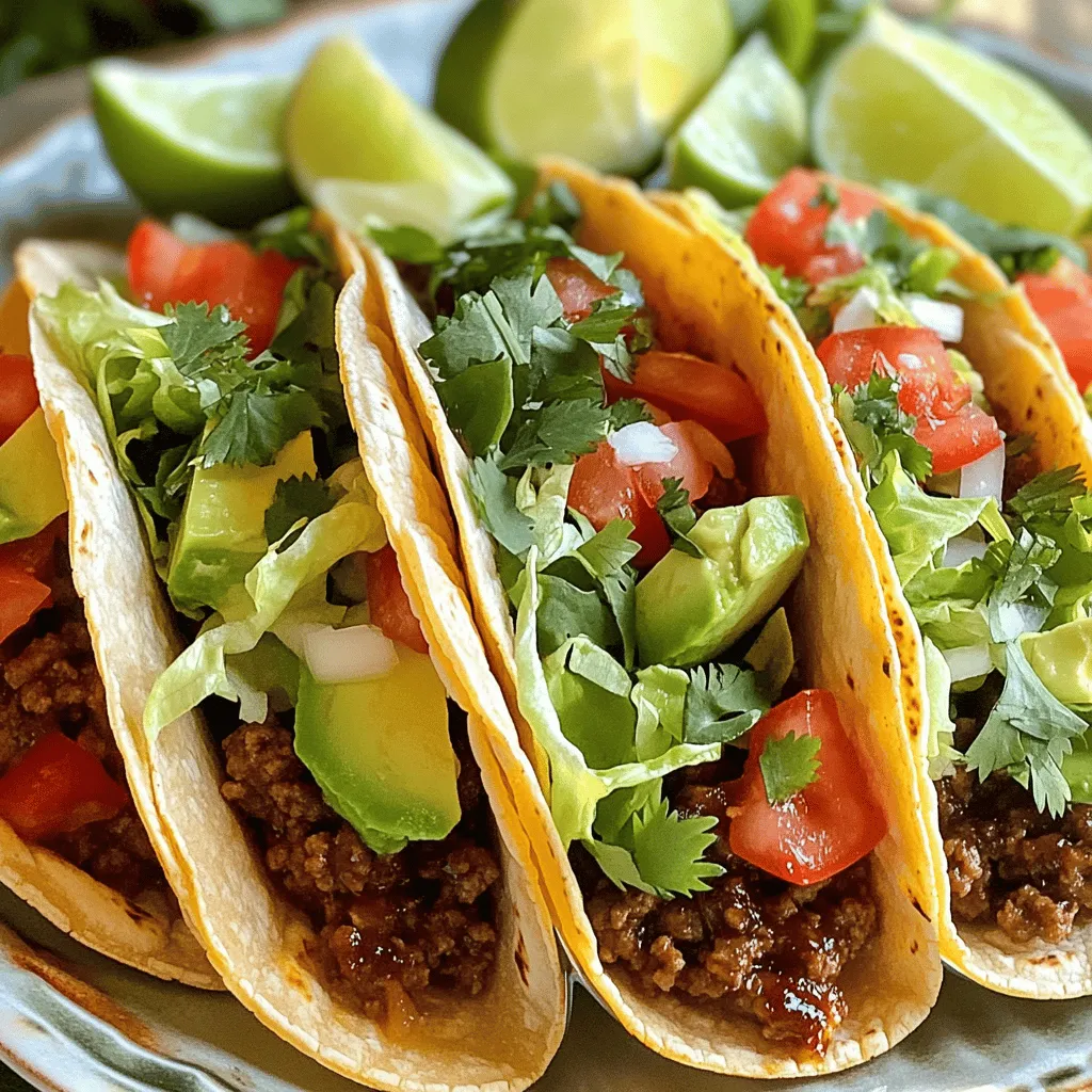 Garlic Butter BBQ Beef Tacos Savory and Satisfying Meal