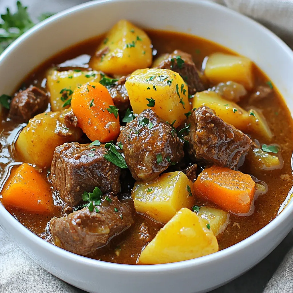 Instant Pot Beef Stew Hearty and Flavorful Meal