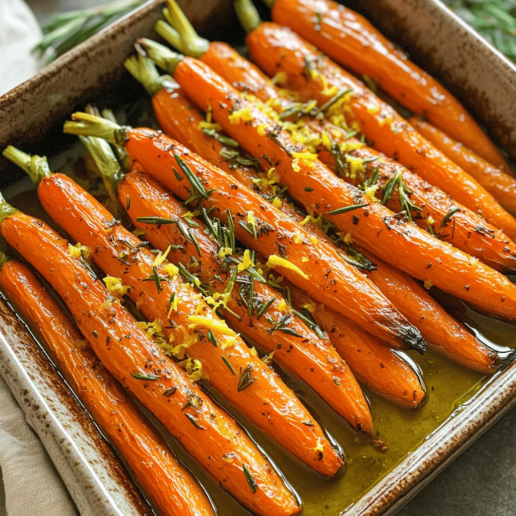 Rosemary Roasted Carrots Simple and Flavorful Dish